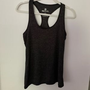 90 Degree dark gray workout tank